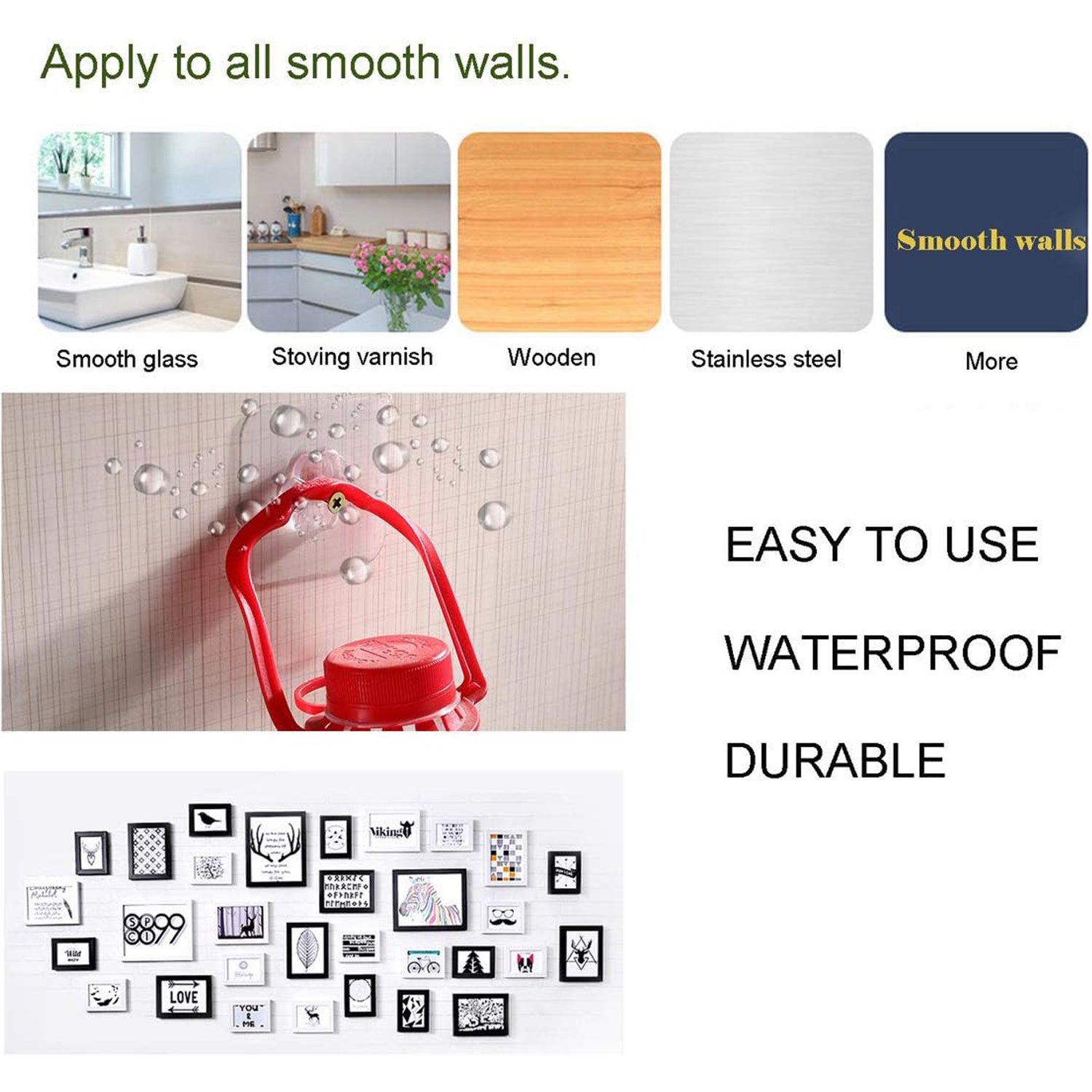 Self Adhesive Hooks Sticker  Screw Nut And Bolt Type (4 Pcs Set) Self Adhesive Hooks Sticker  Screw Nut And Bolt Type (4 Pcs Set)
